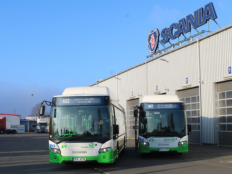 CNG autobusy Scania Citywide LE i v ČR
